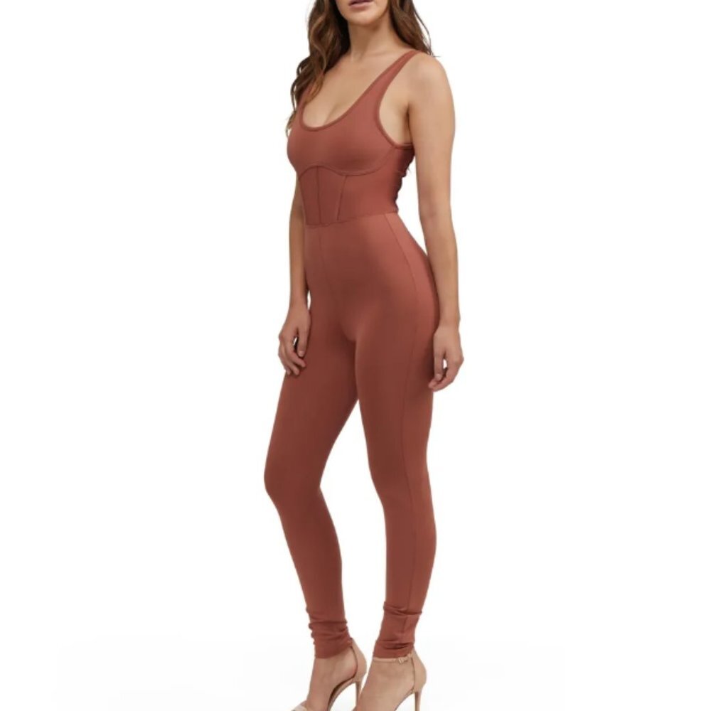 Bebe Women's Mesh Detail Catsuit - M